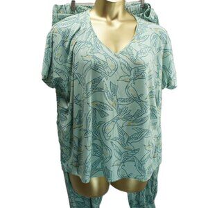 Any body bird ultra soft pajama set size XL